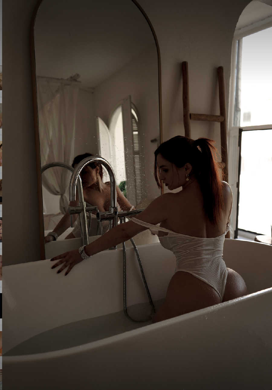 A playful frame from Miranda Faith nude — online in Basseterre