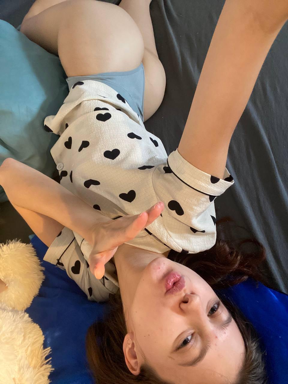 A cozy shot with Your princess — straight from Basseterre